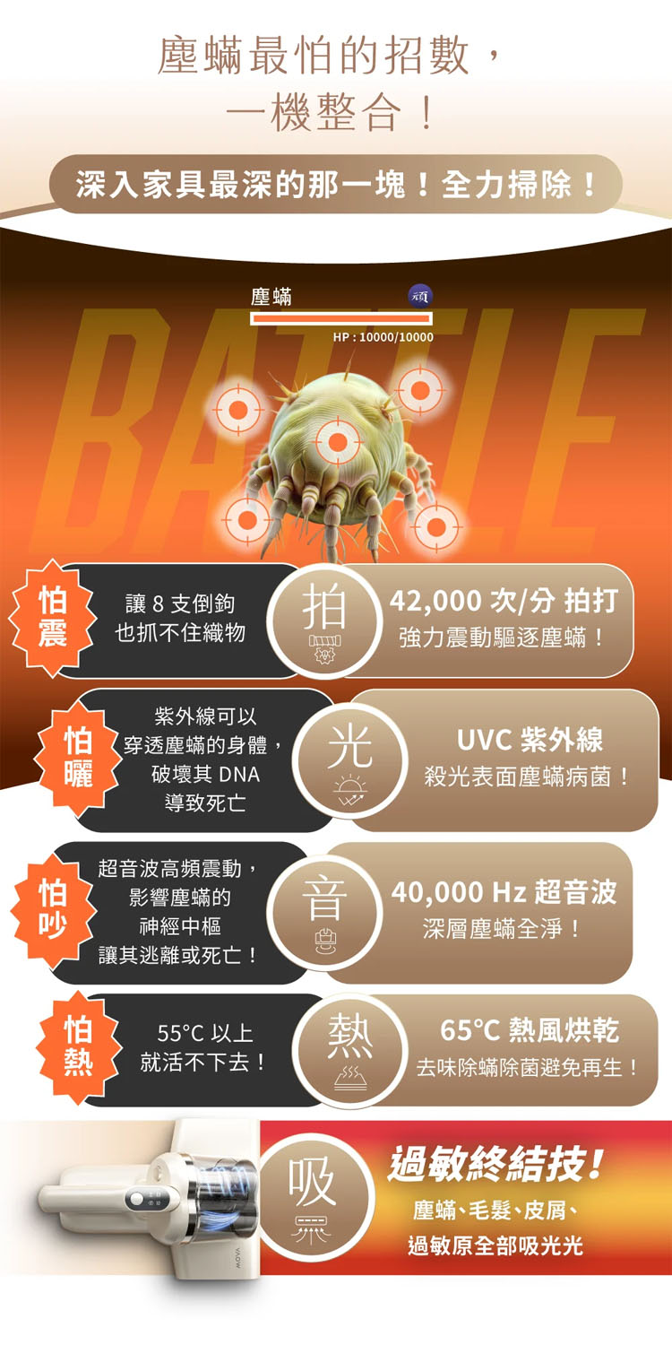 MOVA T10 除塵蟎機 MOVA-TW
