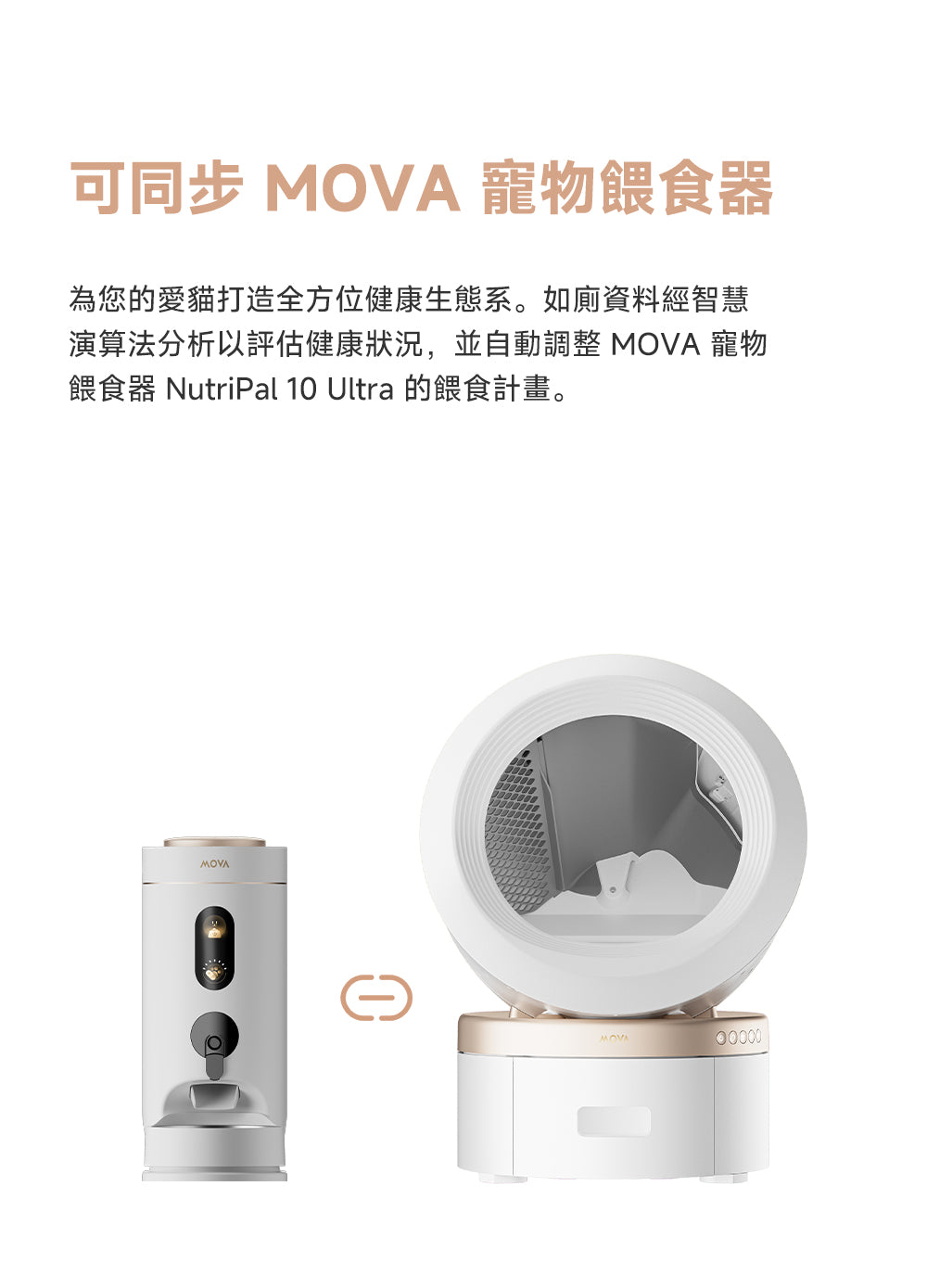 MOVA LR10 Prime 超淨智慧大容量貓砂機-喵星艙 MOVA-TW