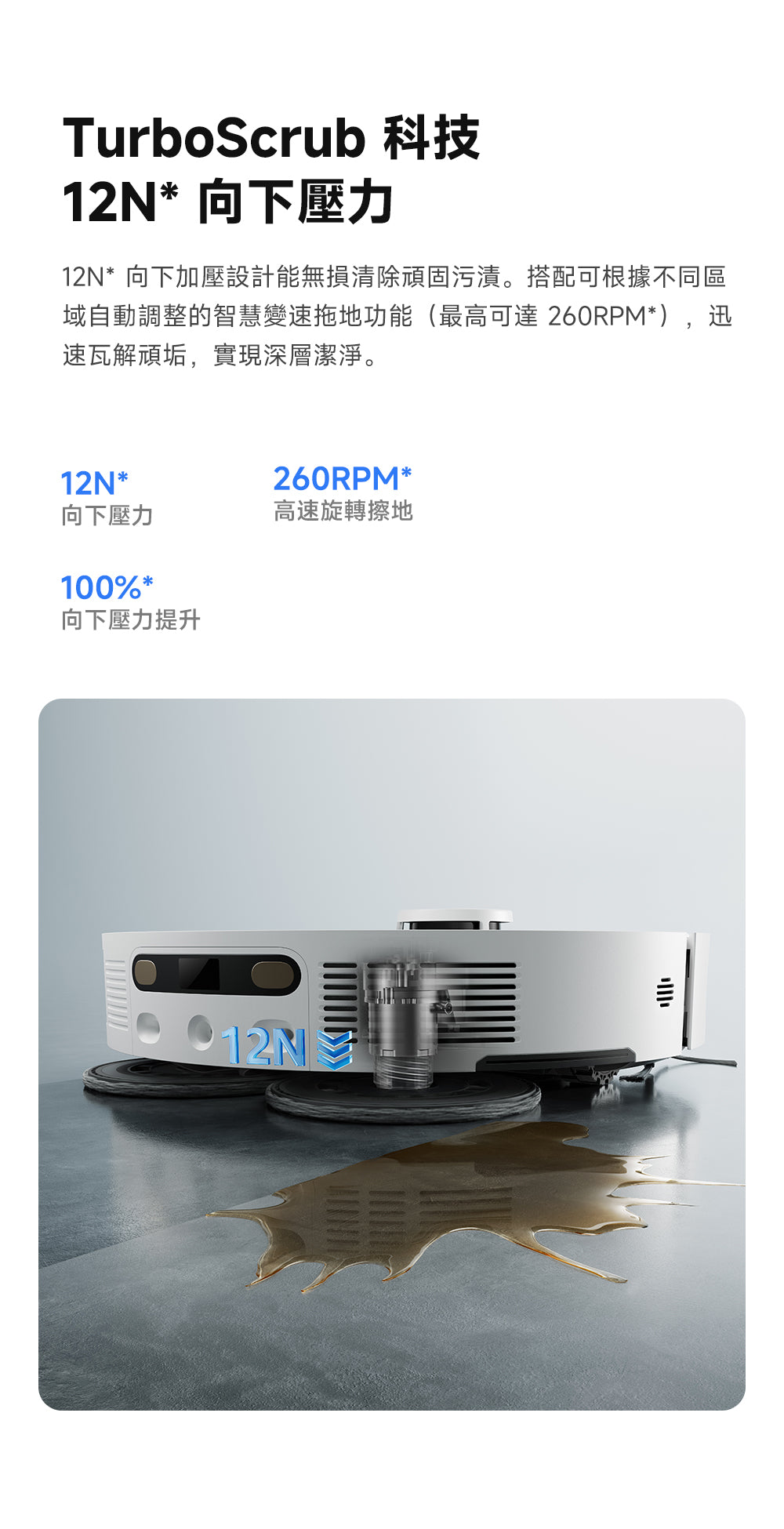 MOVA E50 Pro Ultra 雙機械臂防纏繞掃拖機器人 MOVA-TW