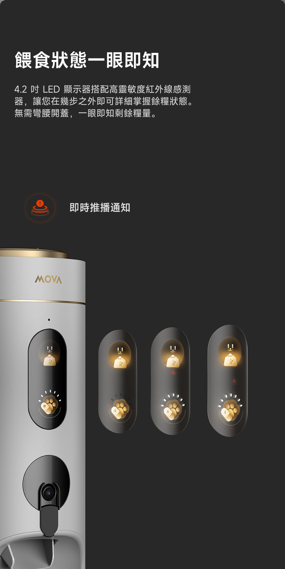 MOVA NutriPal 10 Ultra 智慧健康寵物餵食器 MOVA-TW