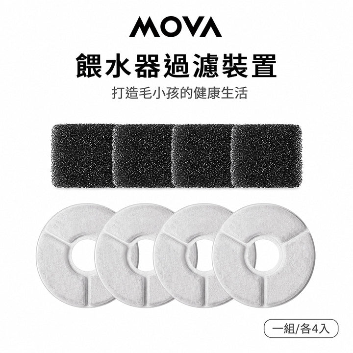 MOVA 餵水器-過濾裝置(4組入) MOVA-TW