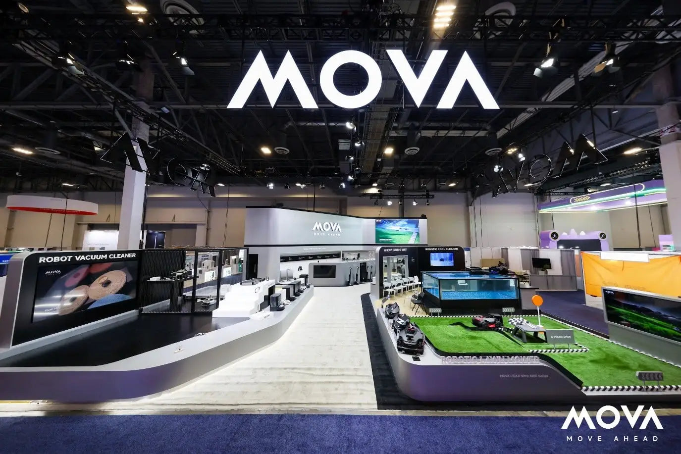 <p>MOVA已布局全球6大區域，進入超過60個區域與國家，並攜手3大行業首創技術，35款首發新品登陸，4大全新品類登陸CES</p>