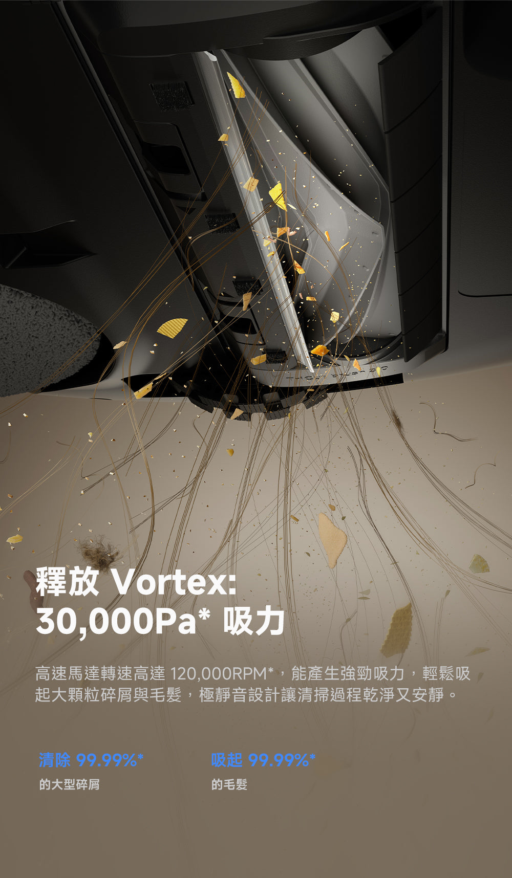 MOVA P70 Pro Ultra 雙機械臂防纏掃拖機器人 MOVA-TW
