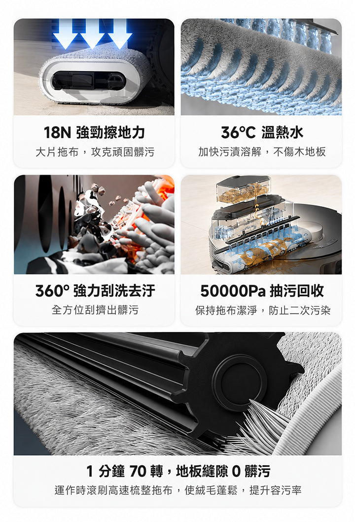 MOVA Z50 Ultra 履帶式熱活水循環掃拖機 MOVA-TW