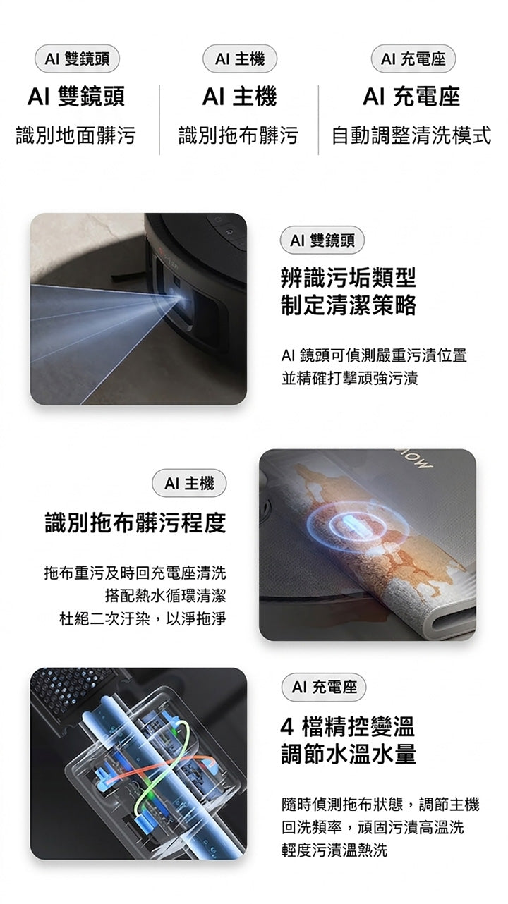 MOVA Z50 Ultra 履帶式熱活水循環掃拖機 MOVA-TW