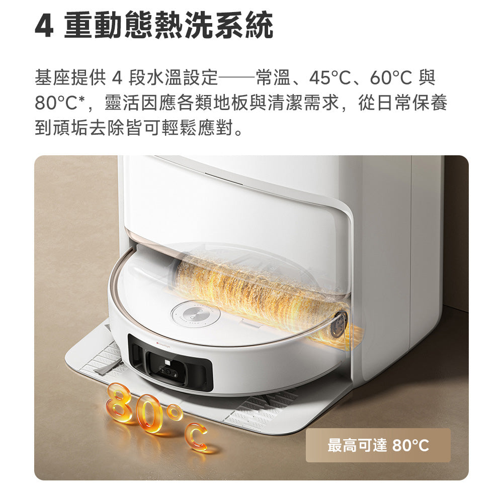MOVA Z60 Roller 滾筒活水循環掃拖機 MOVA-TW