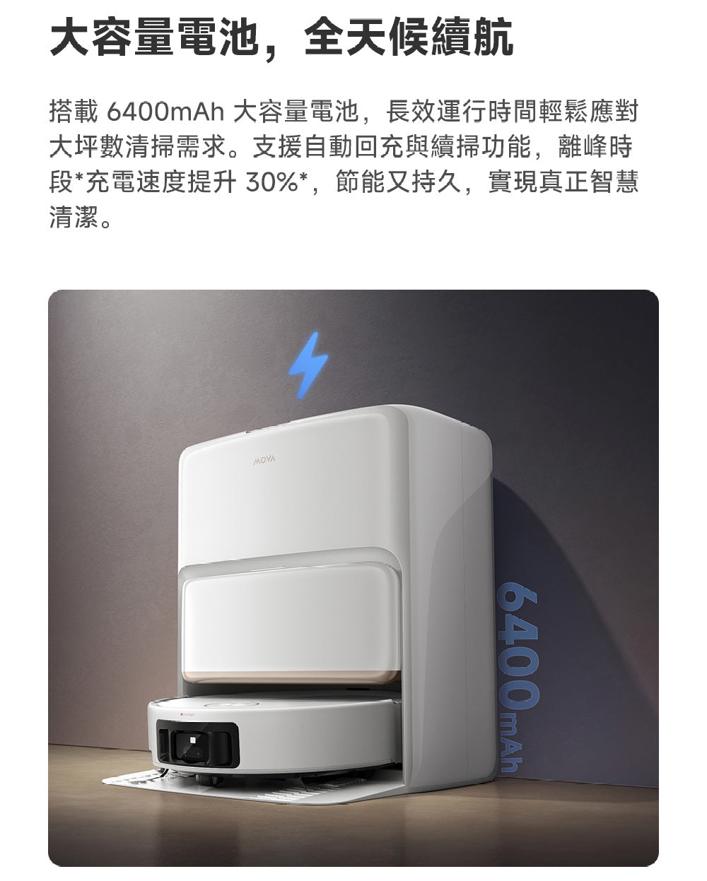 MOVA Z60 Roller 滾筒活水循環掃拖機 MOVA-TW