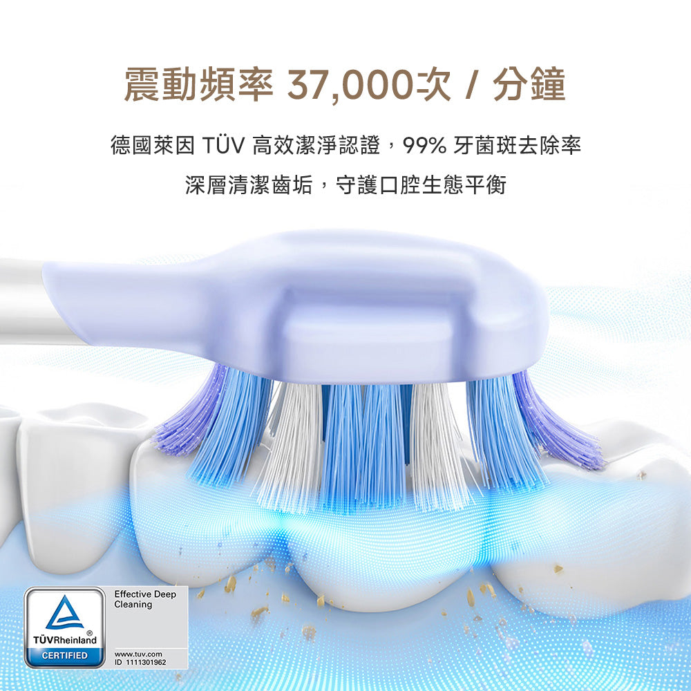 Fresh 20 Vision 牙菌斑偵測音波電動牙刷組 MOVA-TW