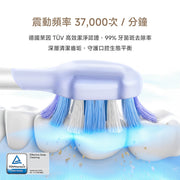 Fresh 20 Vision 牙菌斑偵測音波電動牙刷組 MOVA-TW