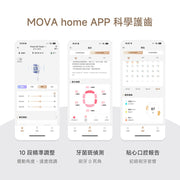 Fresh 20 Vision 牙菌斑偵測音波電動牙刷組 MOVA-TW